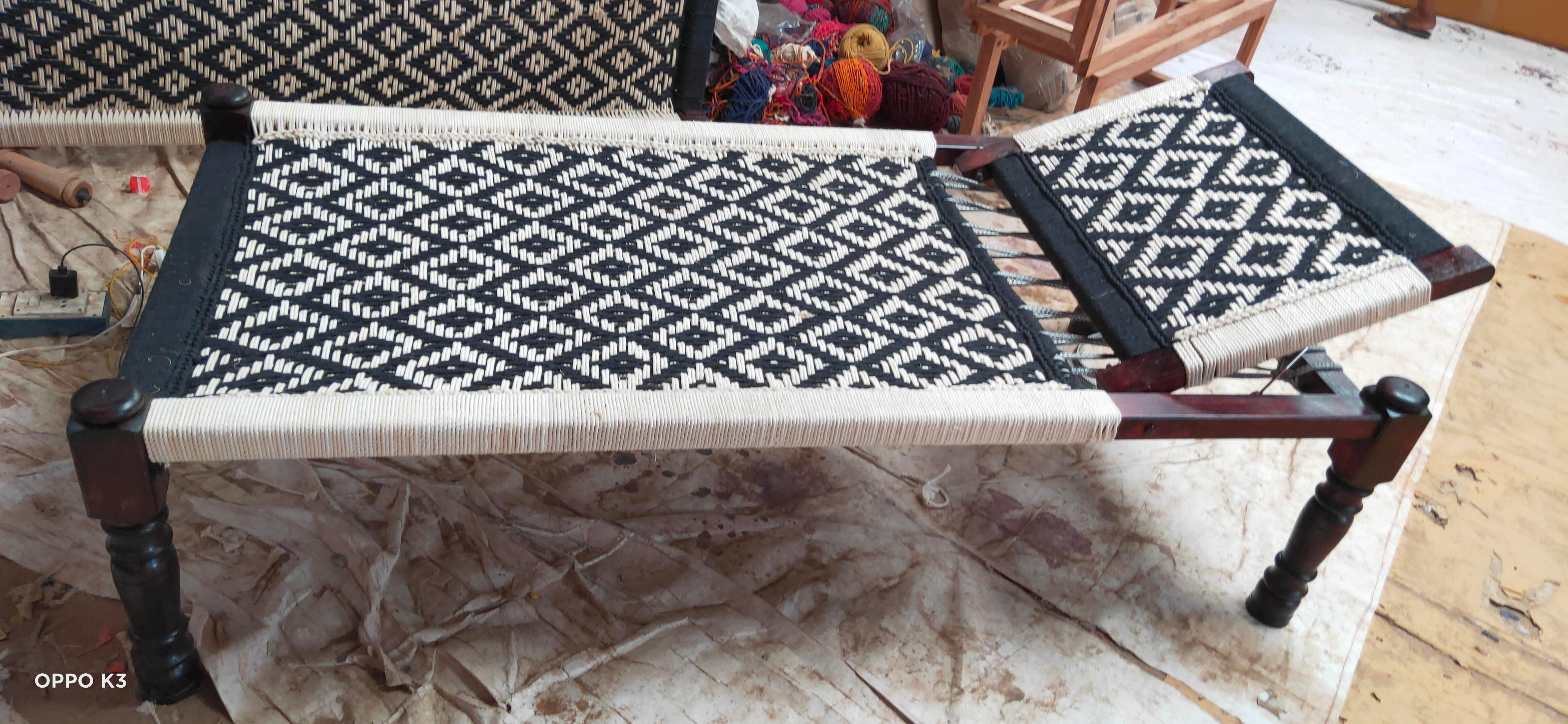 Rajasthani Traditional Wooden charpai/katiya