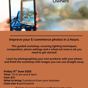 Photography Workshops for Small Business Owners – Elevate Your Product Images!