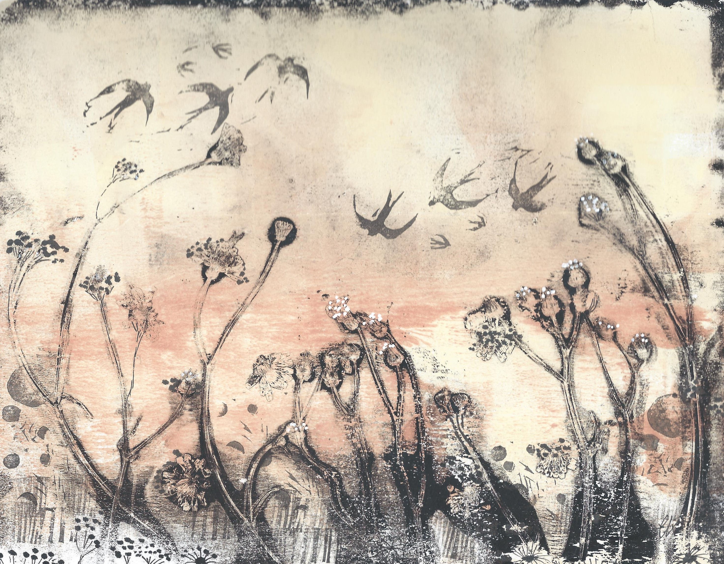 A Flight Of Swallows