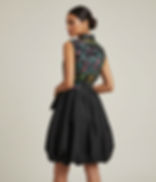 Silk Organza Mini Dress with Bow Belt – Perfect for the Holidays