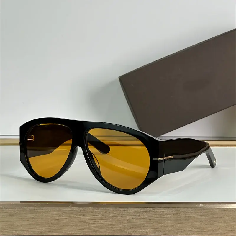 Thumbnail: HODO Resort  Pilot Sunglasses Women Fashion Luxury Big Frame