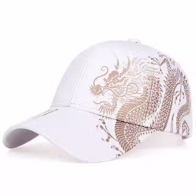 LONG Dragon Hat -White