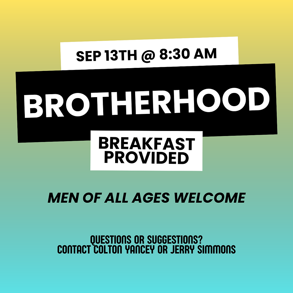 Brotherhood Breakfast