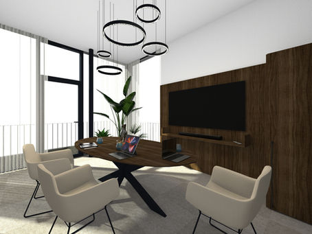 Functional Office with Natural Warmth