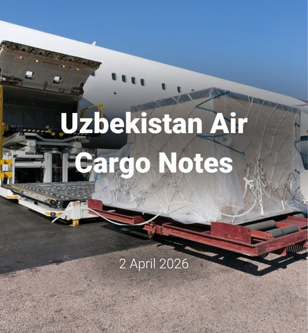 Uzbekistan Air Cargo Notes | 2 April 2026