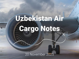 Uzbekistan Air Cargo Notes | 20 November 2025