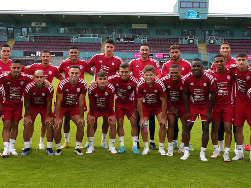Costa Rica's national team trains at South Shields FC
