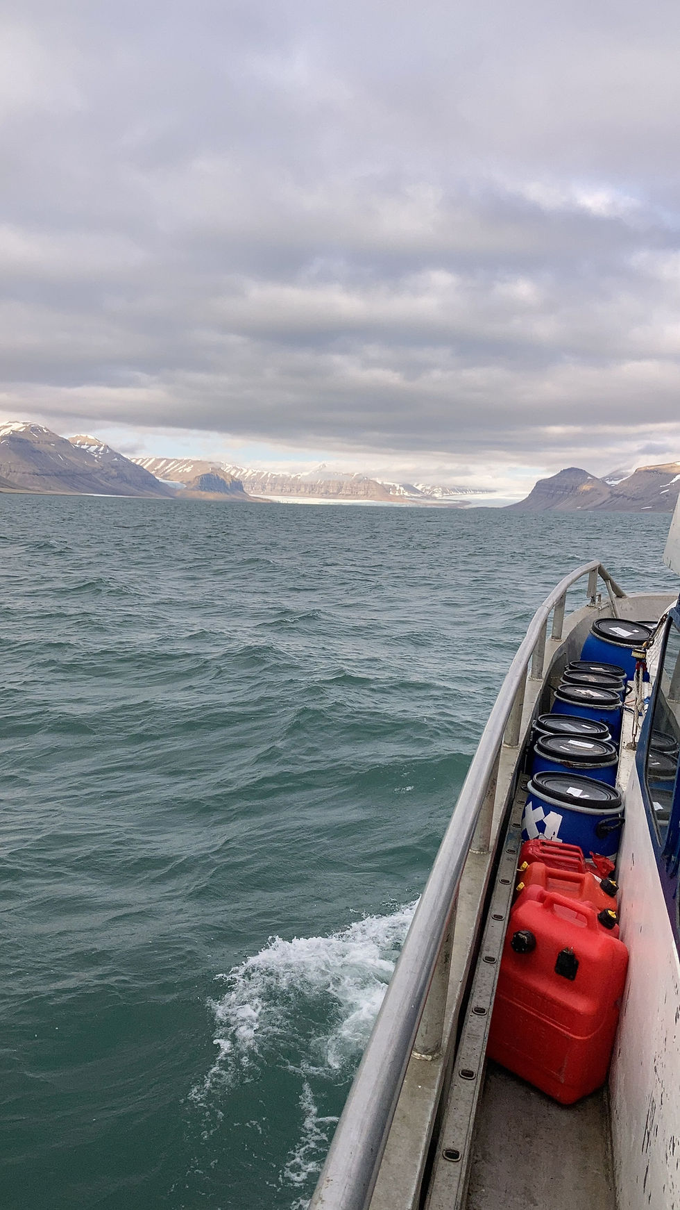 Calmer waters on another voyage - image © Mike Haynes