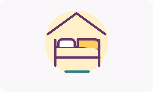 A bed under a roof: safe shelter and support for families.