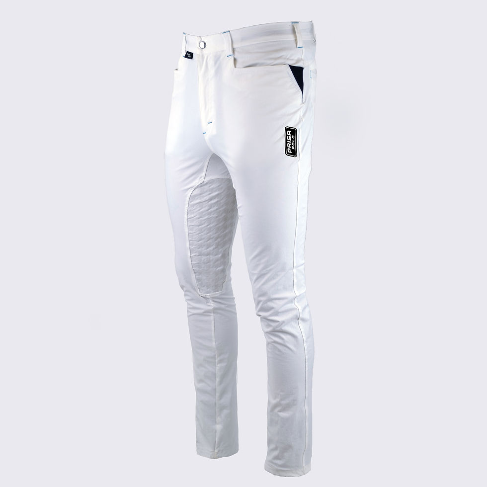 Prisa - Engineered White Pants
