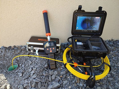 caméra inspection canalisation, dinucci assainissement, pertuis