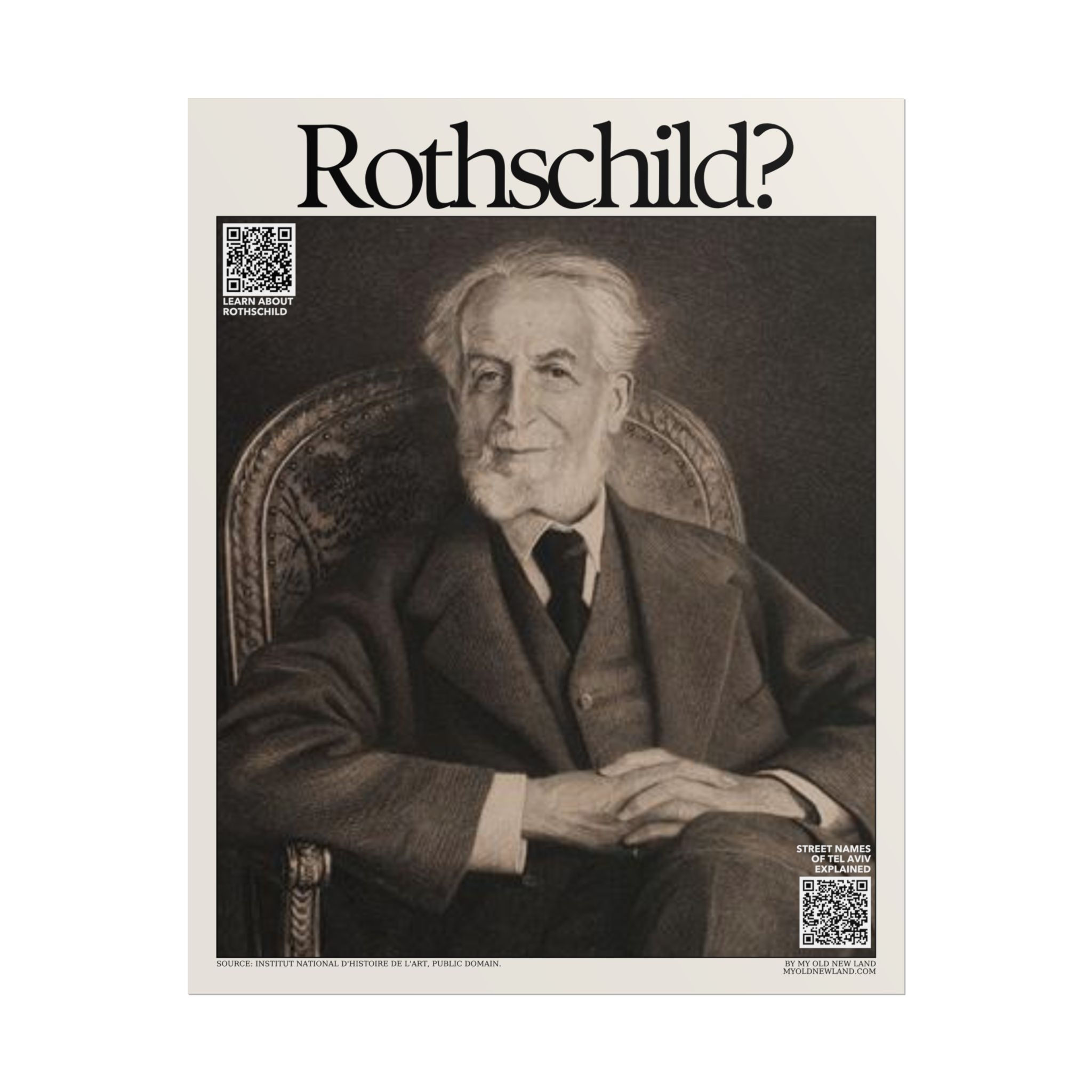 Edmond James Benjamin de Rothschild - Portrait