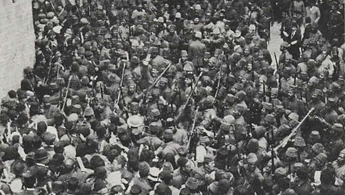 Ceremony of the Holy Fire at Church of the Holy Sepulchre 1905