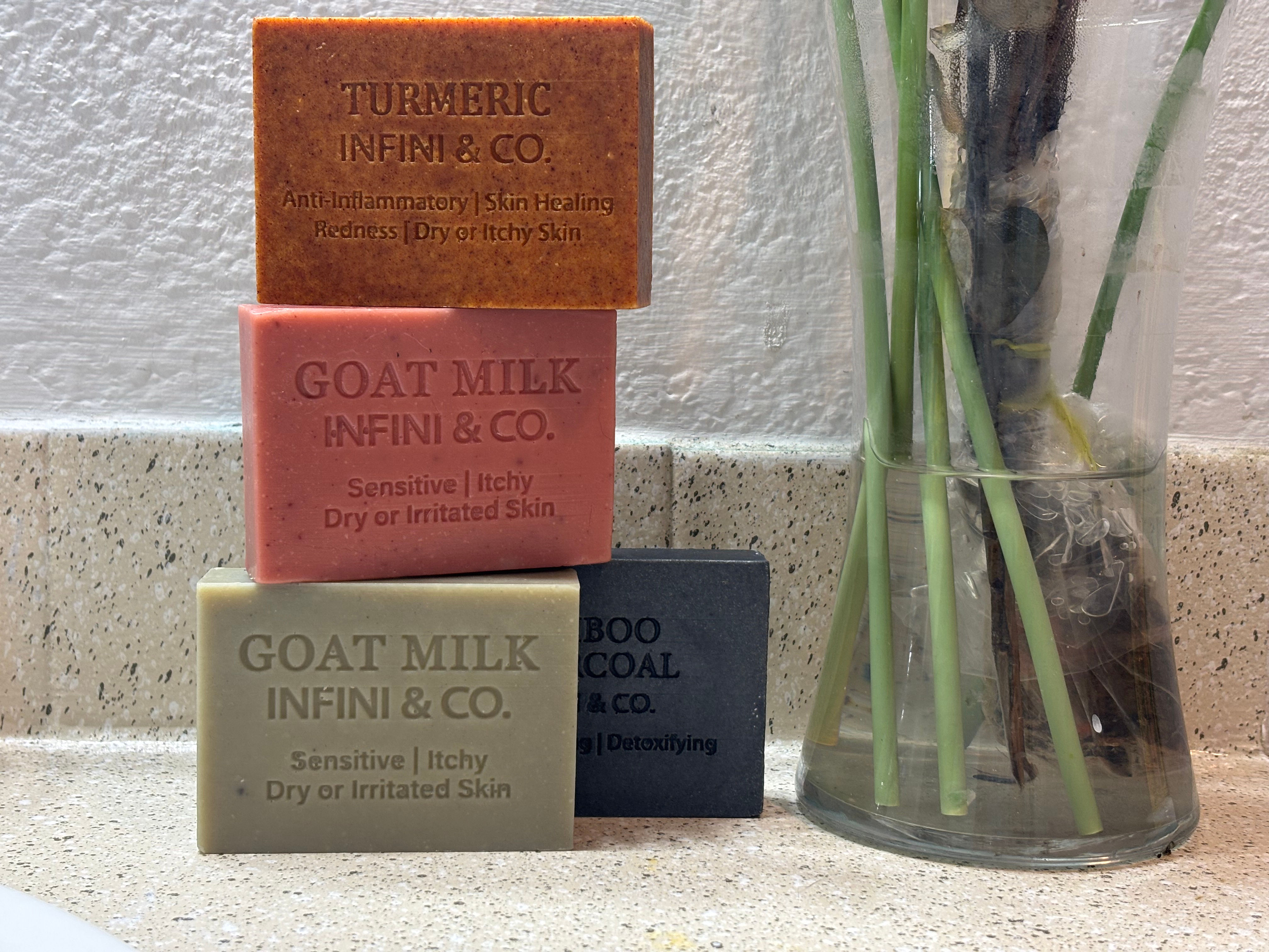 The Deep Detox Edit: 4-Bar Mineral Purifying Set for Clear Pores