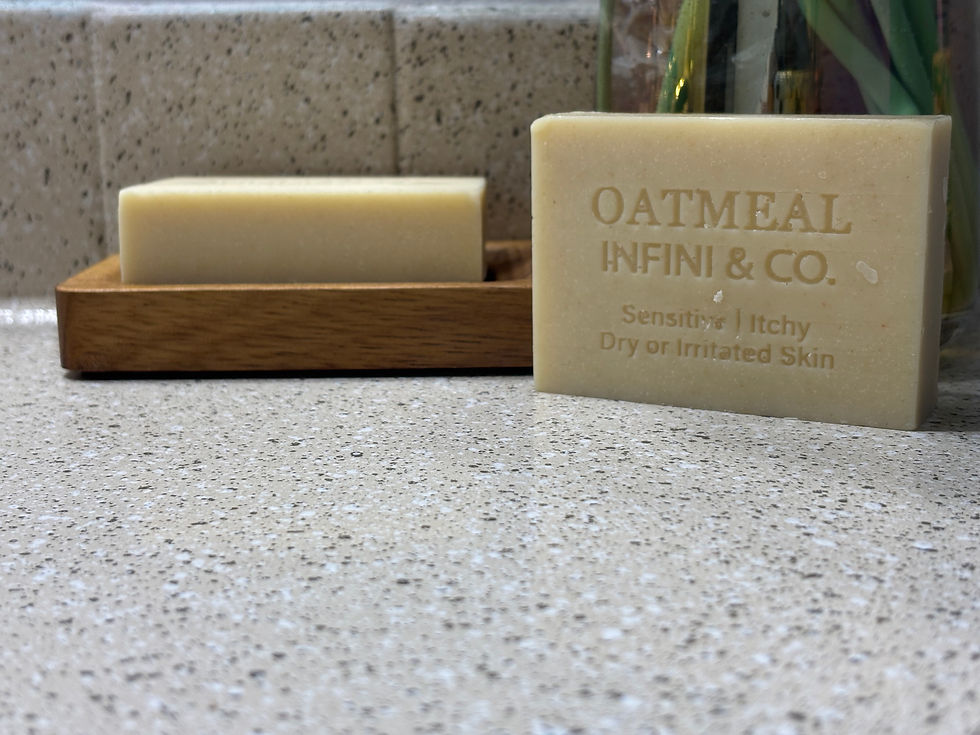 Thumbnail: Oatmeal & Shea Butter Soap: Sensitive Skin Relief for Eczema and Dryness