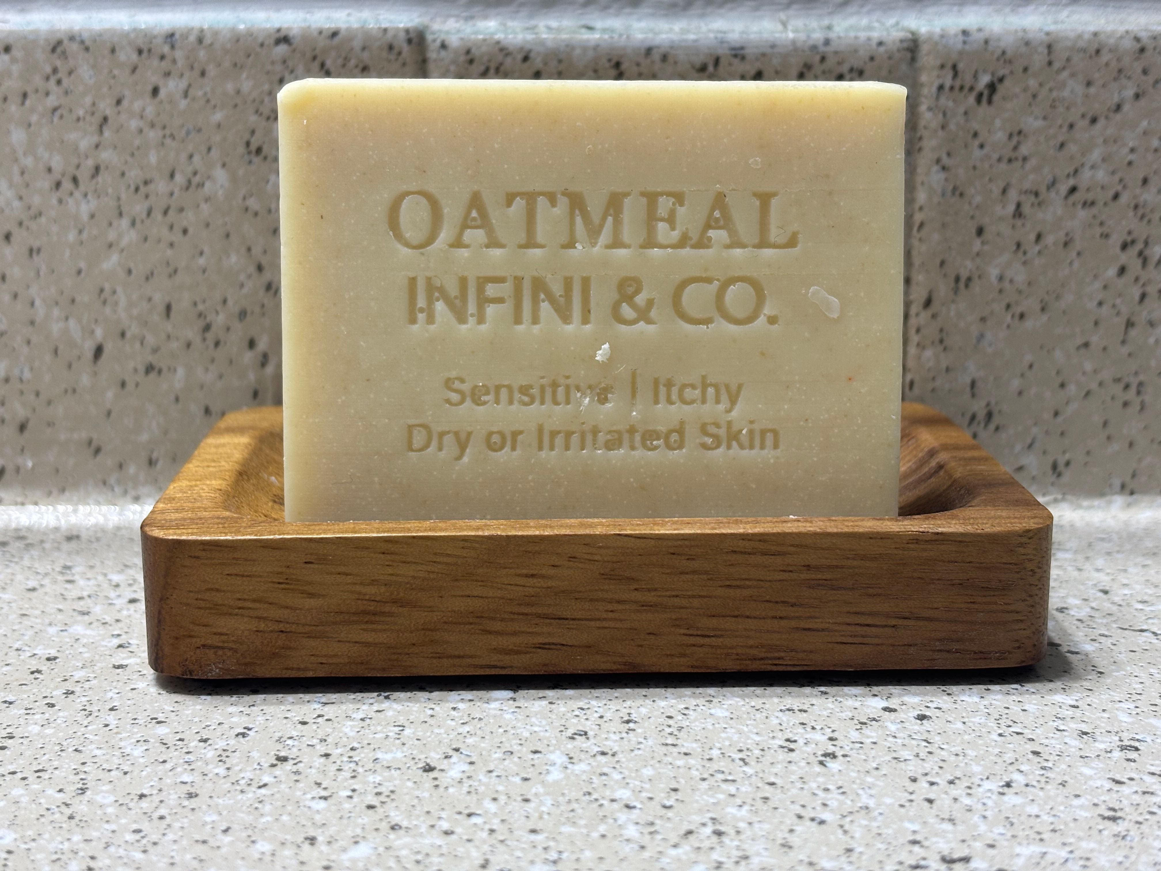 Oatmeal & Shea Butter Soap: Sensitive Skin Relief for Eczema and Dryness
