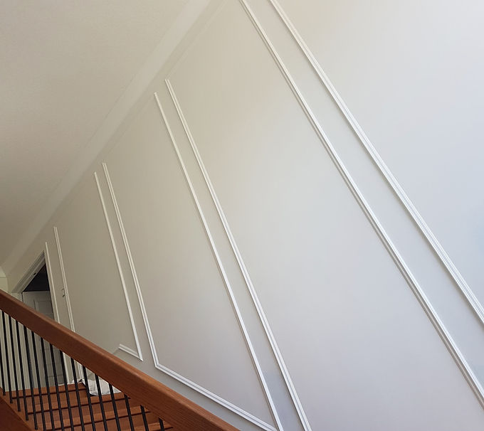 moulding on wall