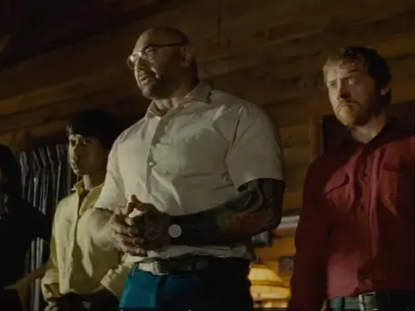 Answer the door for Knock at the Cabin