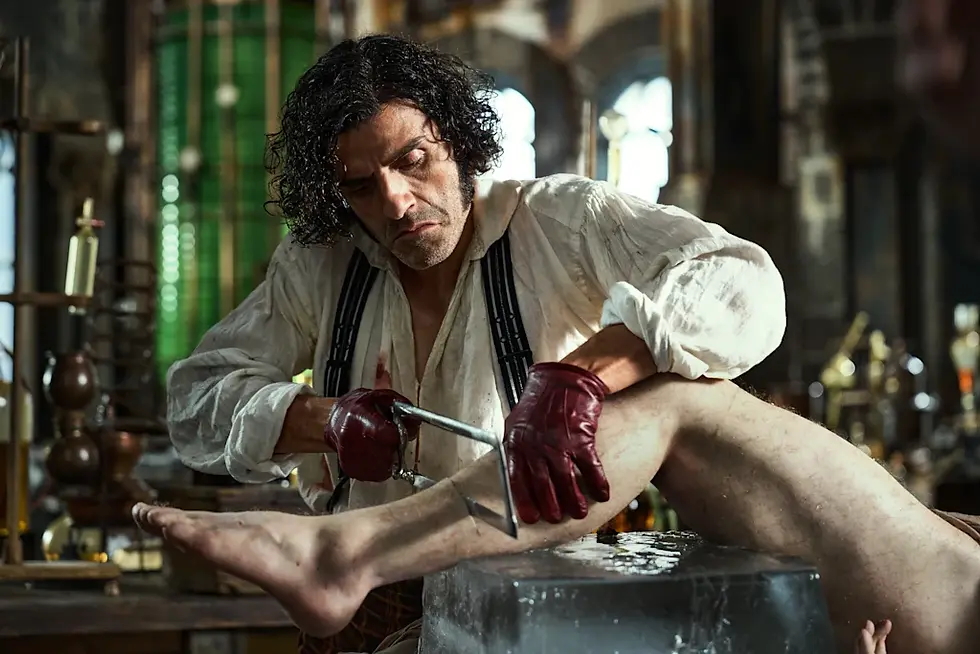 Guillermo del Toro's "Frankenstein" is saved by second half.