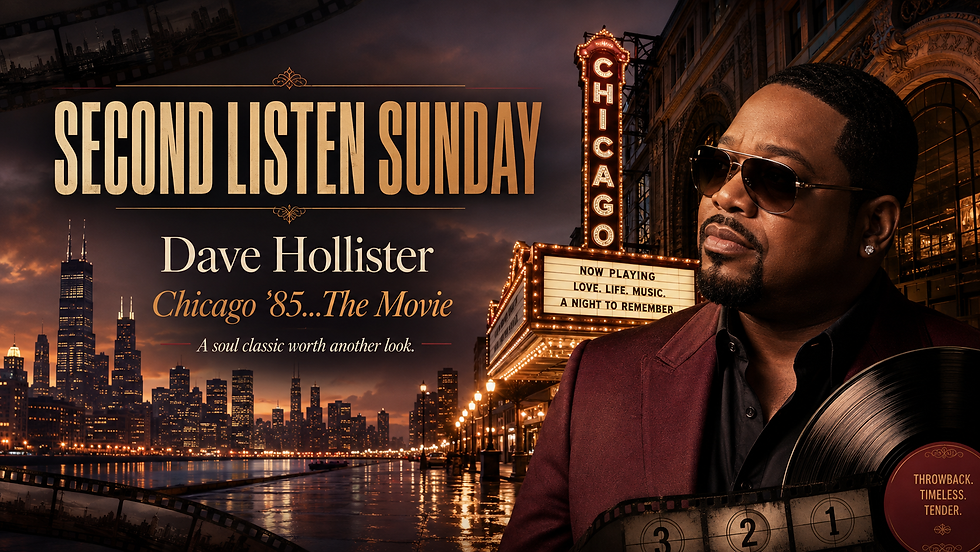 Second Listen Sunday: Dave Hollister, "Chicago 85....The Movie"