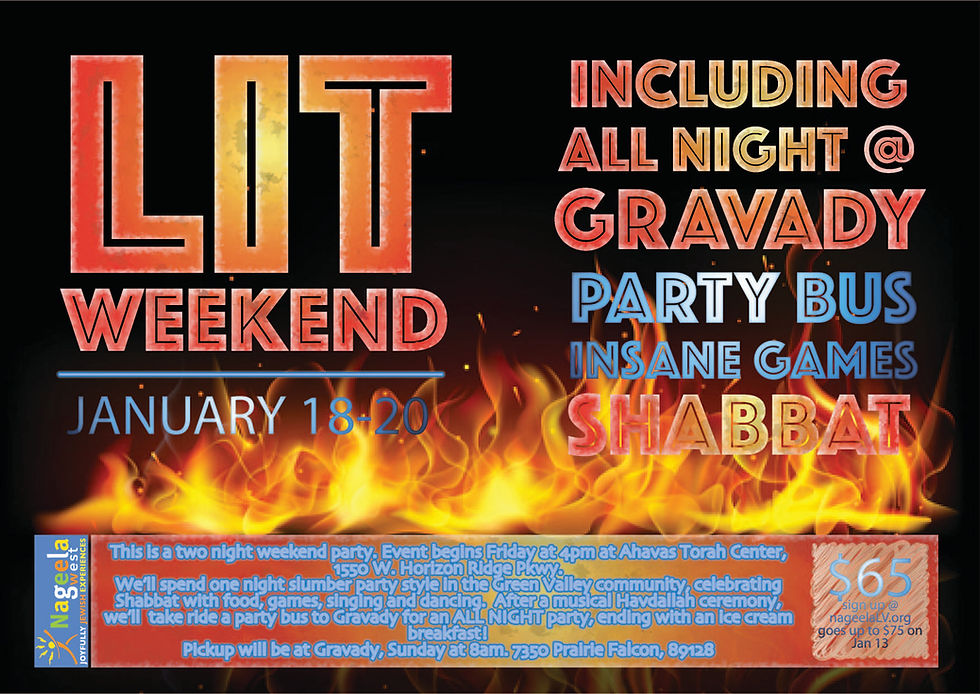 the LIT weekend