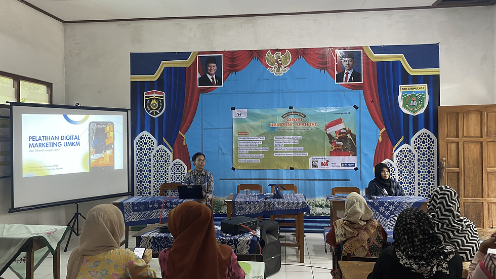 Pemberian Materi Digital Marketing dan Branding untuk Pelaku UMKM
