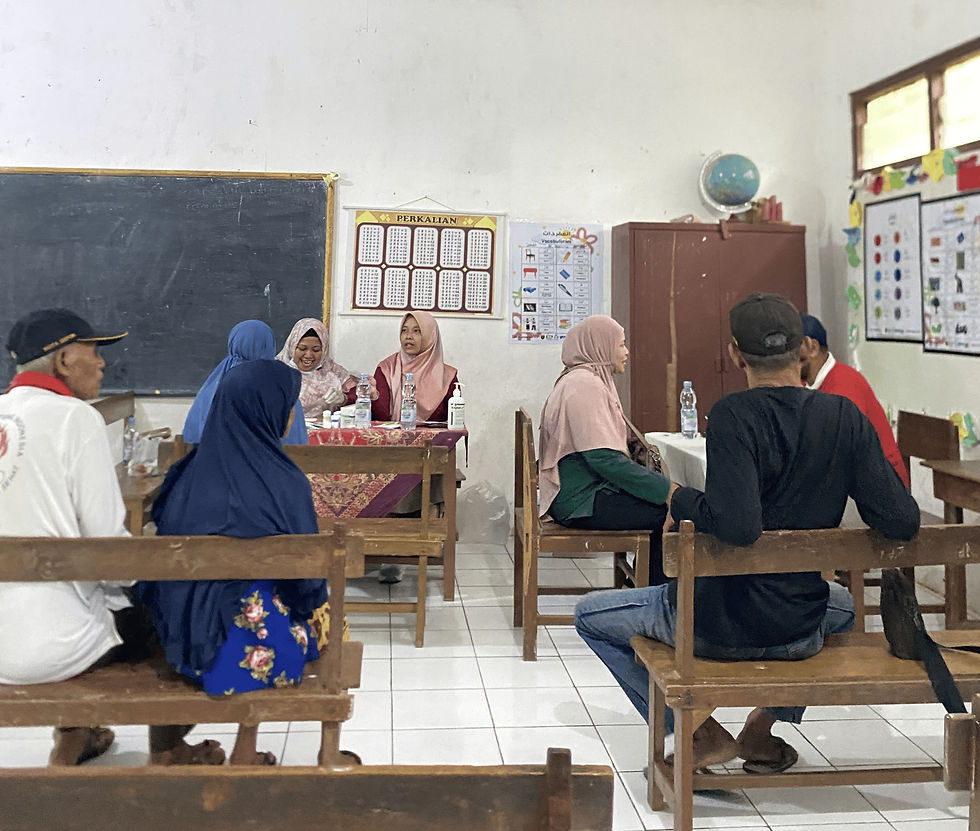 Warga Desa Girimulyo Mendapatkan Kesempatan Melakukan Cek Kesehatan Gratis