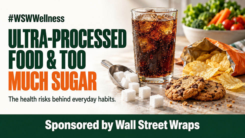 The Dangers of Ultra-Processed Food and Too Much Sugar