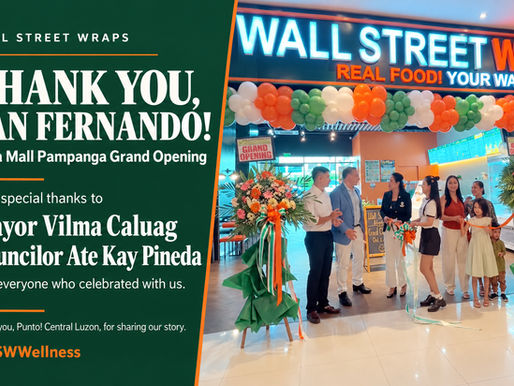 Wall Street Wraps Vista Mall Pampanga Grand Opening with Mayor Vilma Caluag and Councilors Ate Pineda and Ron Pineda