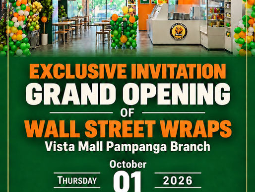 Wall Street Wraps Grand Opening Party at Vista Mall Pampanga