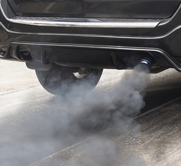 Exhaust smoke