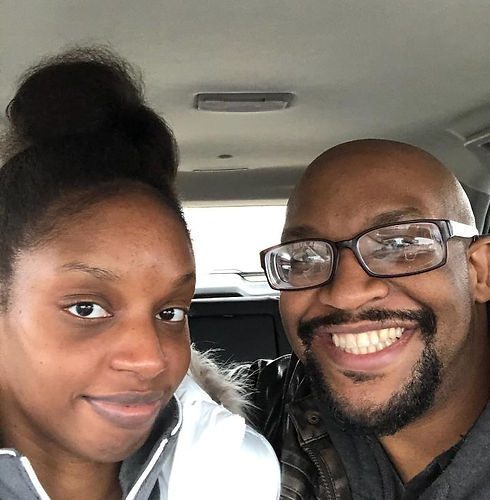 Andre and Wife family photo