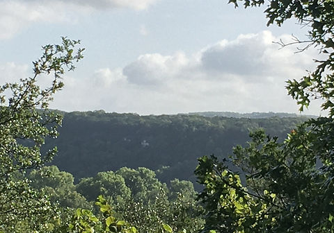 view of hills in Austin