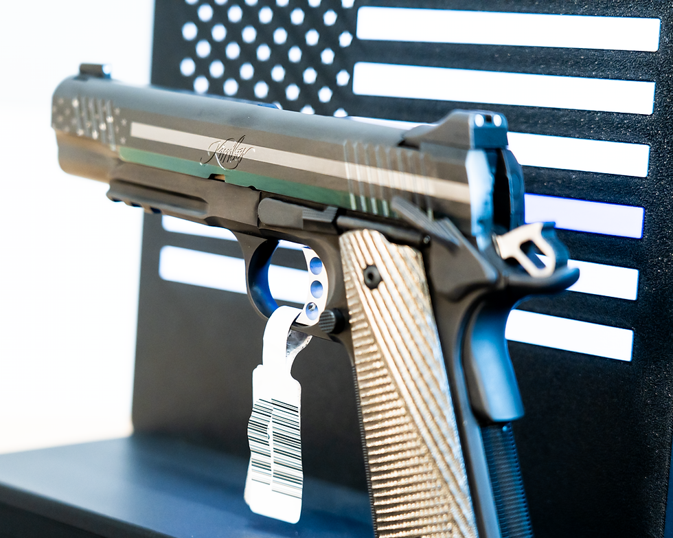 Thumbnail: Thin Blue Line Kimber 1911 45ACP