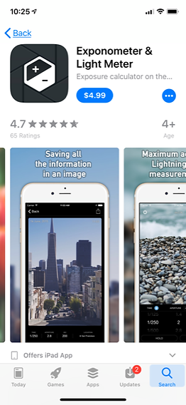 great photography app for use with manual mode and film cameras