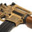 Thumbnail: Wood AR15 A1 5.56 Engraved Gold and Black