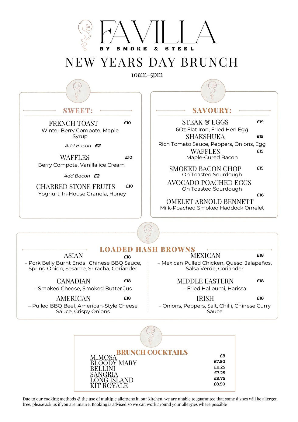 New Year’s Day Brunch