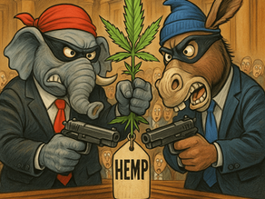 Hemp held hostage at gunpoint by Democrats and Republicans with terrified onlookers during H.R. 5371