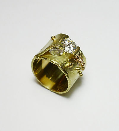 Bague en or et diamants rachat d'or La Rochelle