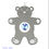 Thumbnail: Teddy Bear -Silver