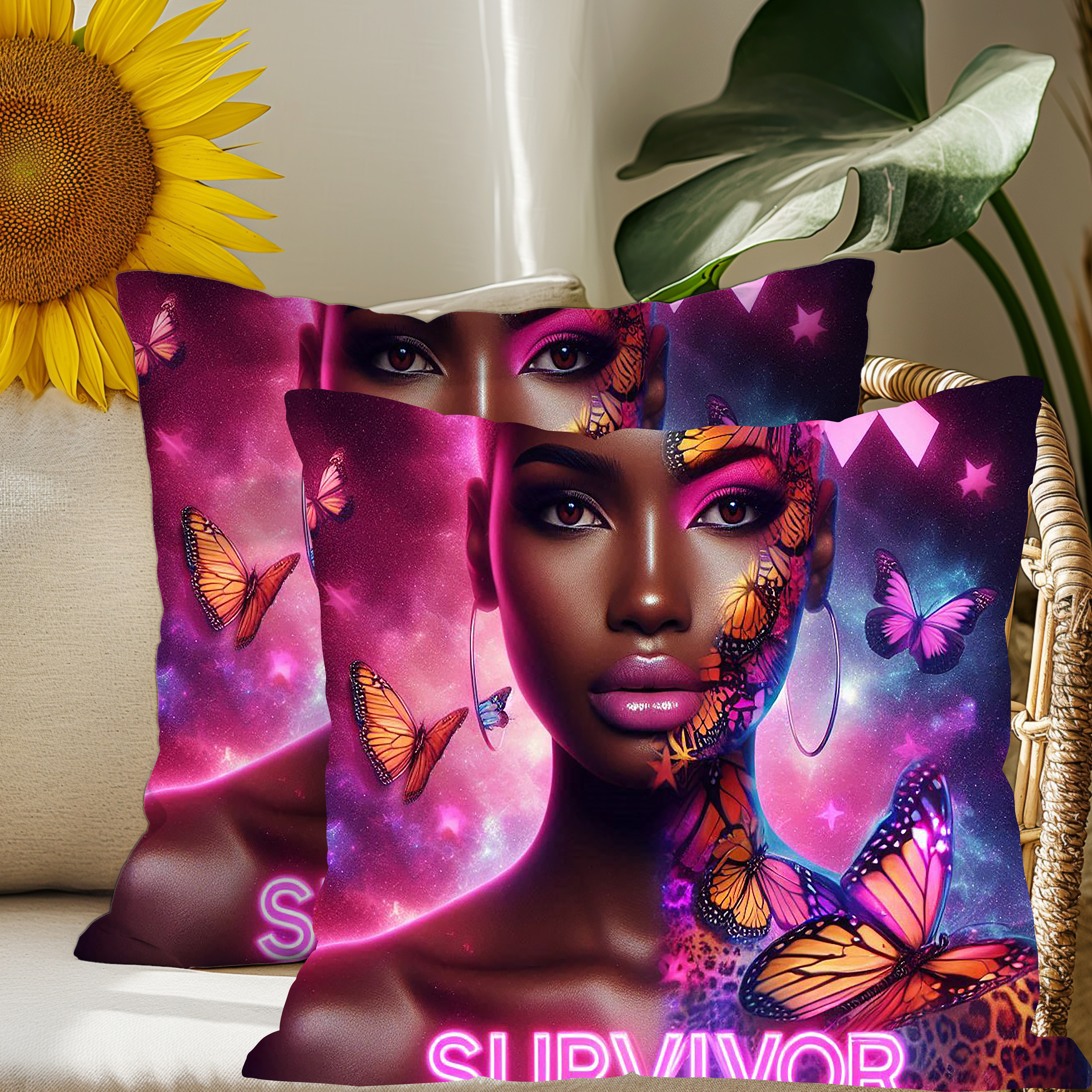 Survivor's Comfort 18x18 Pillowcases, 2 pack