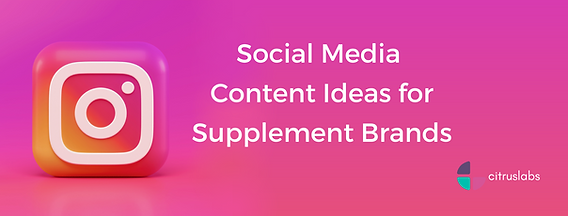 Leveraging User-Generated Content and Social Proof in Supplement Marketing