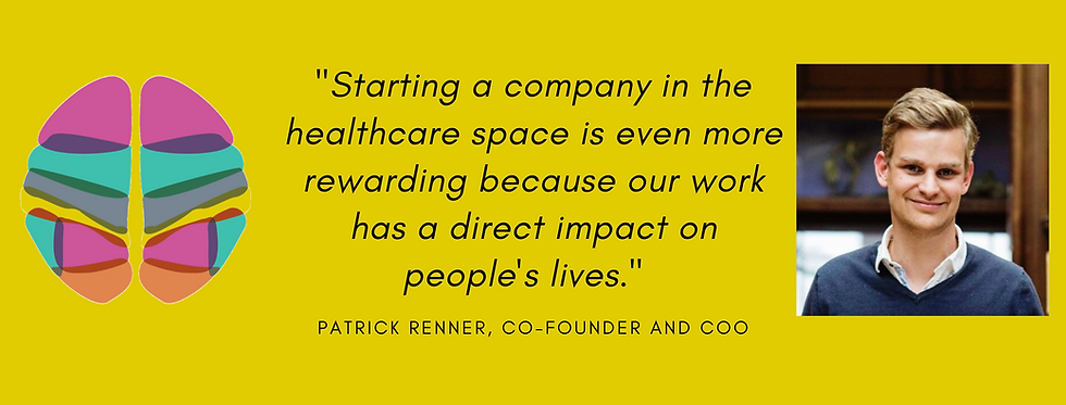 Meet Patrick Renner, Co-founder and COO