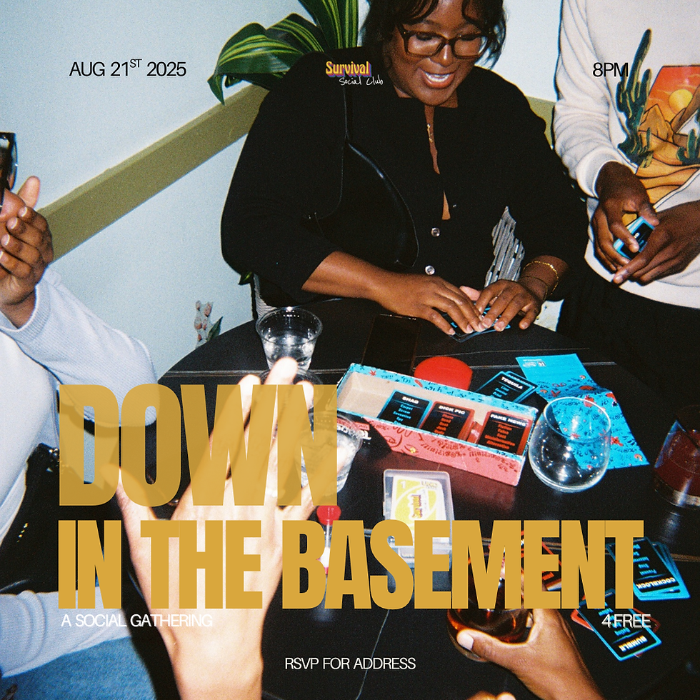 AUGUST 2025: Down In The Basement