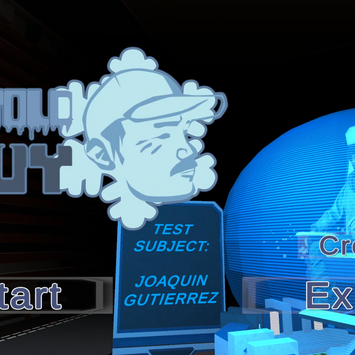 title screen of Cryold guy