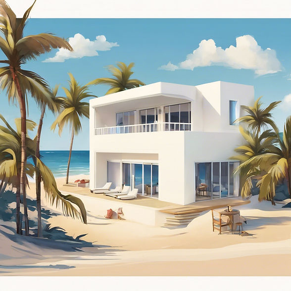 artsy beach and boutique hotel with white building.jpg
