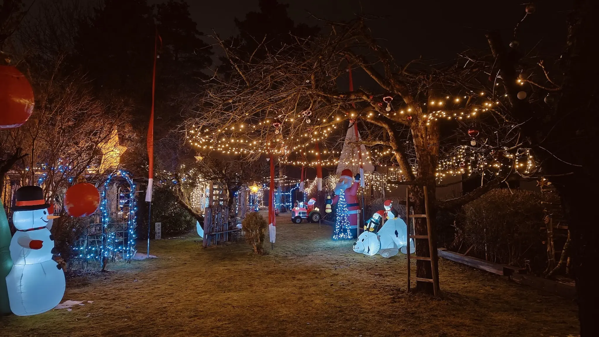 Bilder vom Weihnachtsgarten von Kurt Karasek