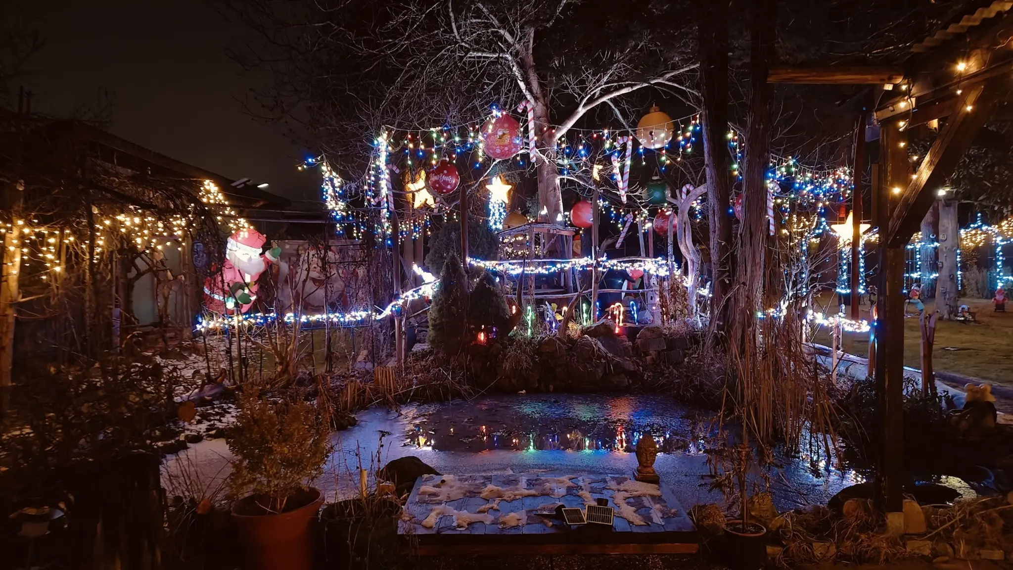 Bilder vom Weihnachtsgarten von Kurt Karasek