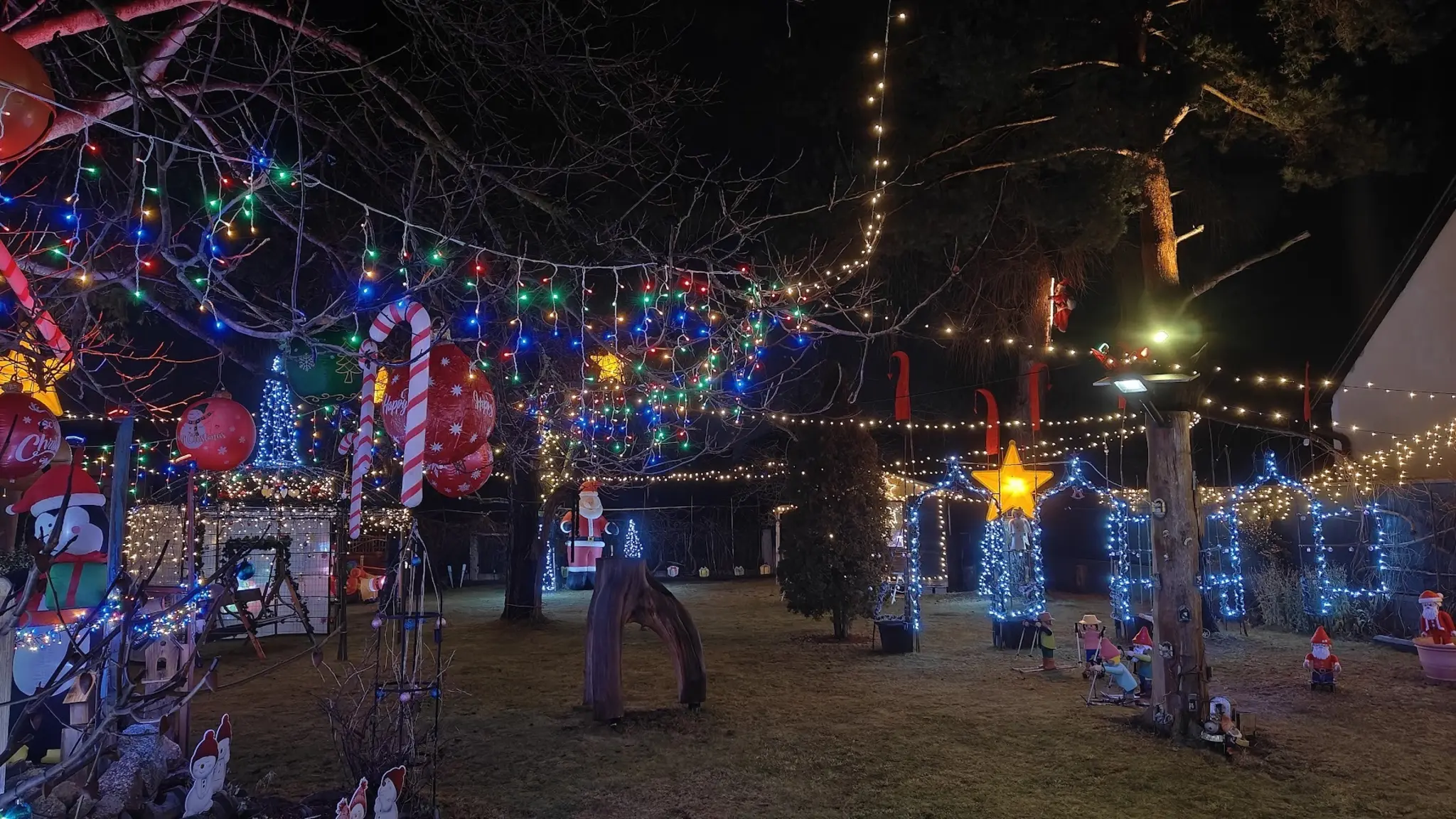 Bilder vom Weihnachtsgarten von Kurt Karasek