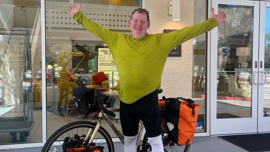 Day #105:  Livermore to Sunnyvale (44 miles)